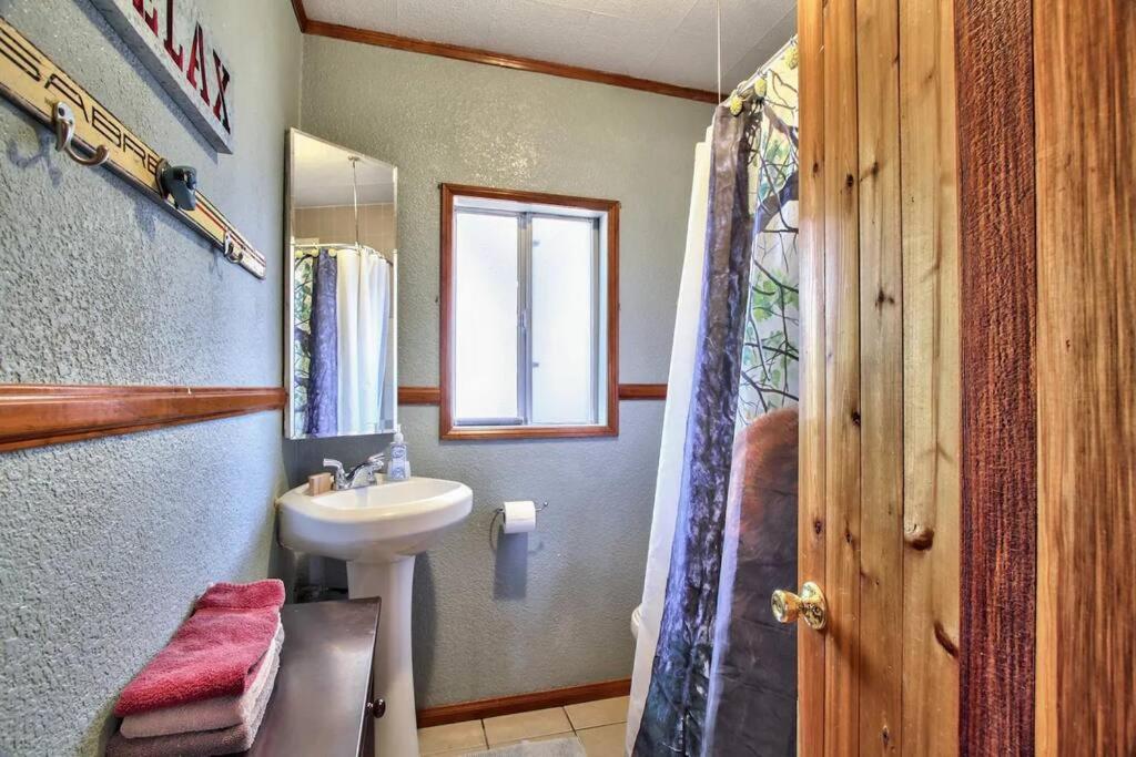 ビッグ・ベアー・レイク Los Osos Cozy Cabin With Private Spa And Bbqヴィラ エクステリア 写真