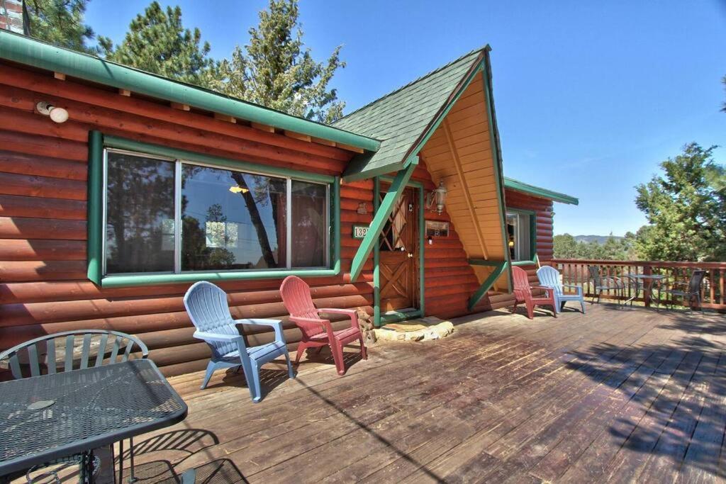 ビッグ・ベアー・レイク Los Osos Cozy Cabin With Private Spa And Bbqヴィラ エクステリア 写真