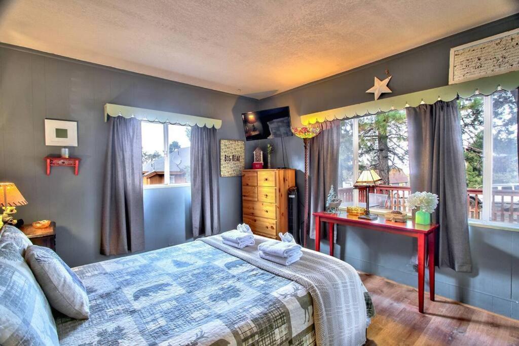 ビッグ・ベアー・レイク Los Osos Cozy Cabin With Private Spa And Bbqヴィラ エクステリア 写真