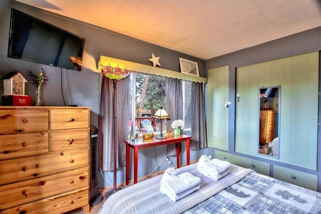 ビッグ・ベアー・レイク Los Osos Cozy Cabin With Private Spa And Bbqヴィラ エクステリア 写真