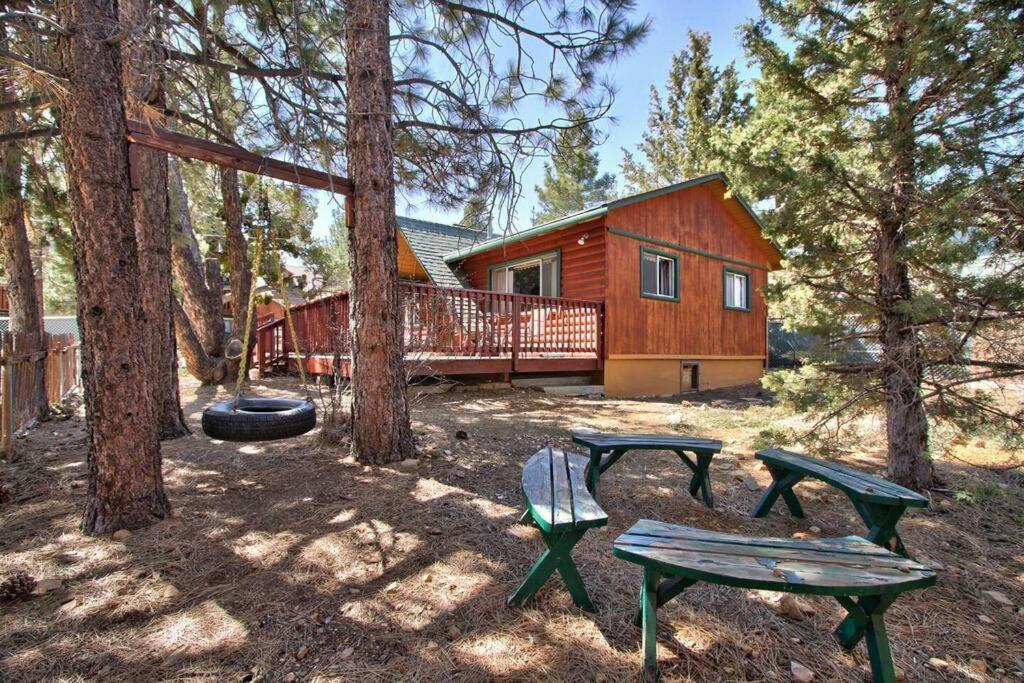 ビッグ・ベアー・レイク Los Osos Cozy Cabin With Private Spa And Bbqヴィラ エクステリア 写真