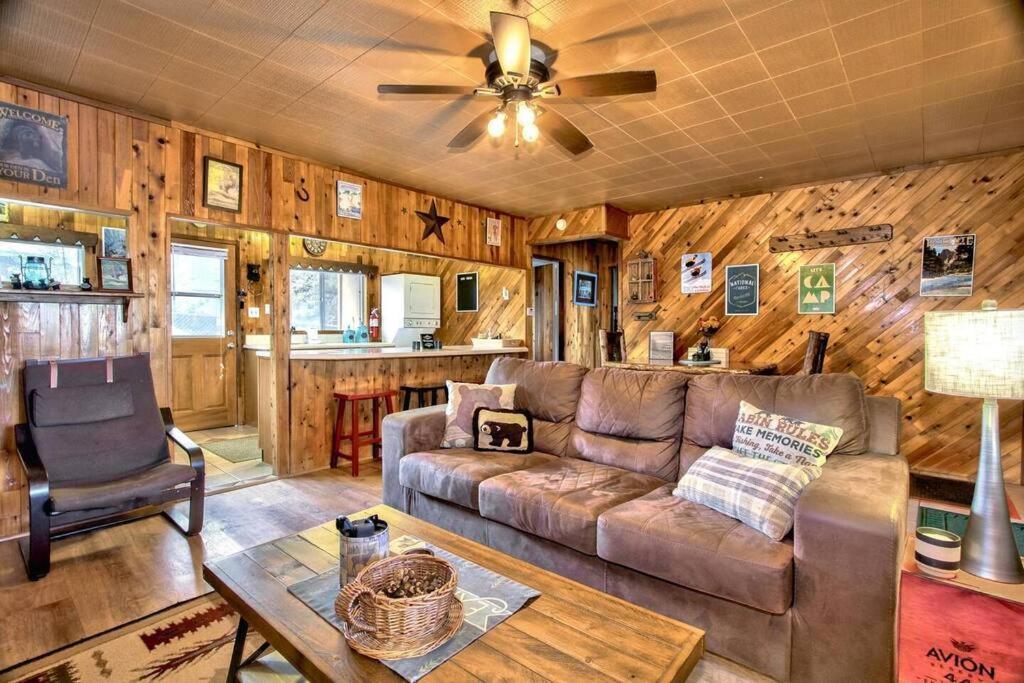 ビッグ・ベアー・レイク Los Osos Cozy Cabin With Private Spa And Bbqヴィラ エクステリア 写真